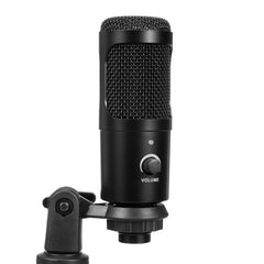 Wired USB Microphone with Tripod for Computer Windows Mac PC Live Broadcast Video Conferencing Audio Recording YouTube