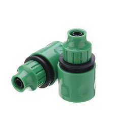 Universal 4 Way Garden Hose Splitter Tap Manifold for 1/2" 3/4" 1" Faucet Shut Off Connector Water Pipe Divider Quick Adapter Outdoor Irrigation