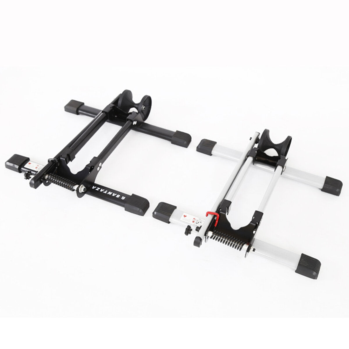 Aluminum Alloy Bike Stand L-shape Single Biycle Storage Black Floor Rack MTB Road Bike Holder