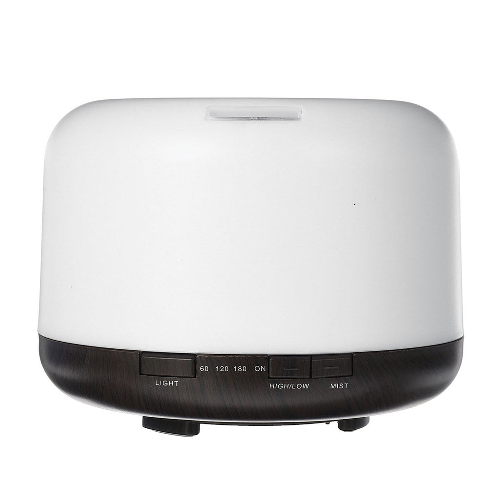 AC100-240/DC24V 500ML LED Ultrasonic Humidifier Essential Oil Diffuser Aromatherapy Fresh Air