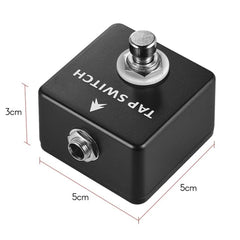 Mini Guitar Pedal Tap Tempo Switch Effects Full Metal Shell