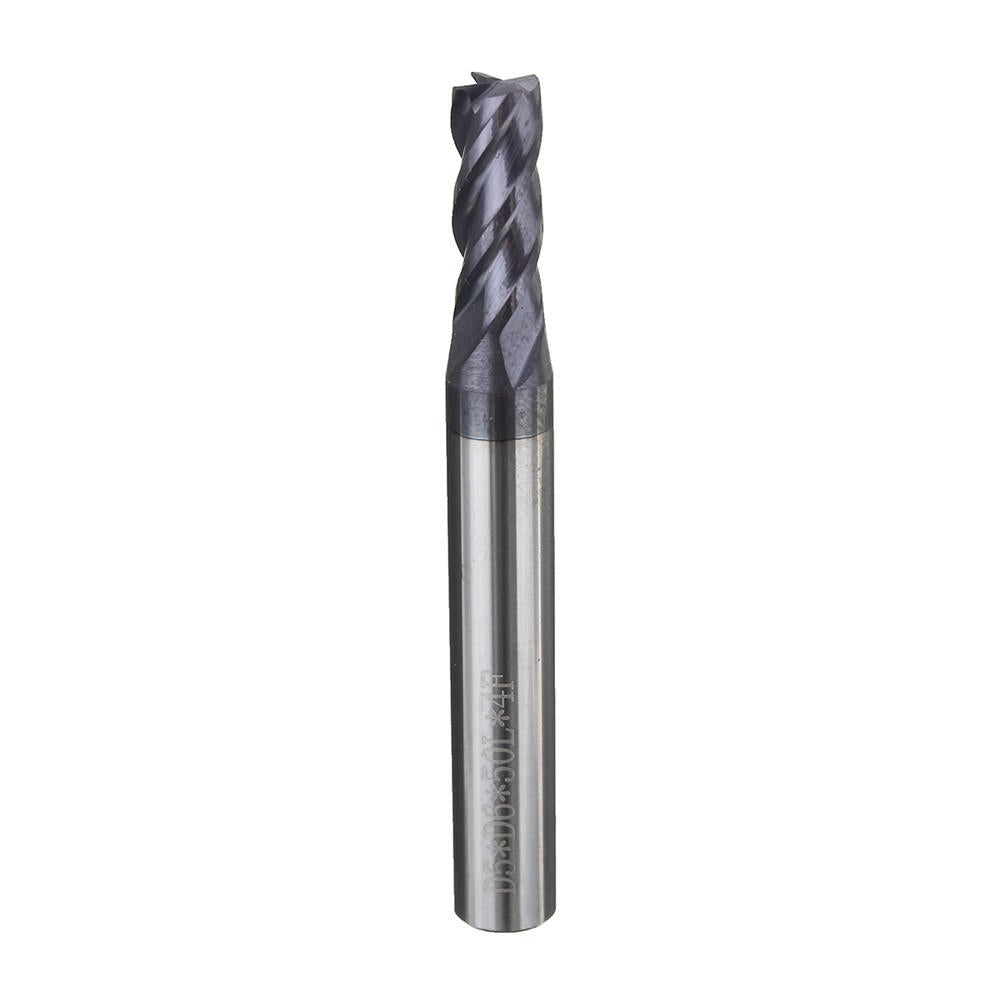 2/3/4/5/6/8/10mm Milling Cutter Tungsten Steel Coated 4 Flutes End Mill CNC Tool
