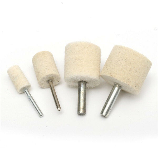 Polishing Kit 230g Cerium Oxide Polishing Powder with 4pcs Polishing Wheels