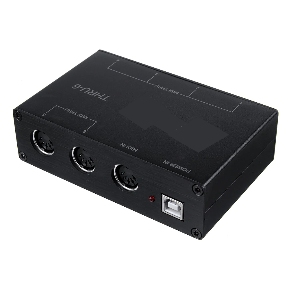 Interfaces Controller THRU 6 Thru Box Controller Adapter Converter 1 Input and 6 Output