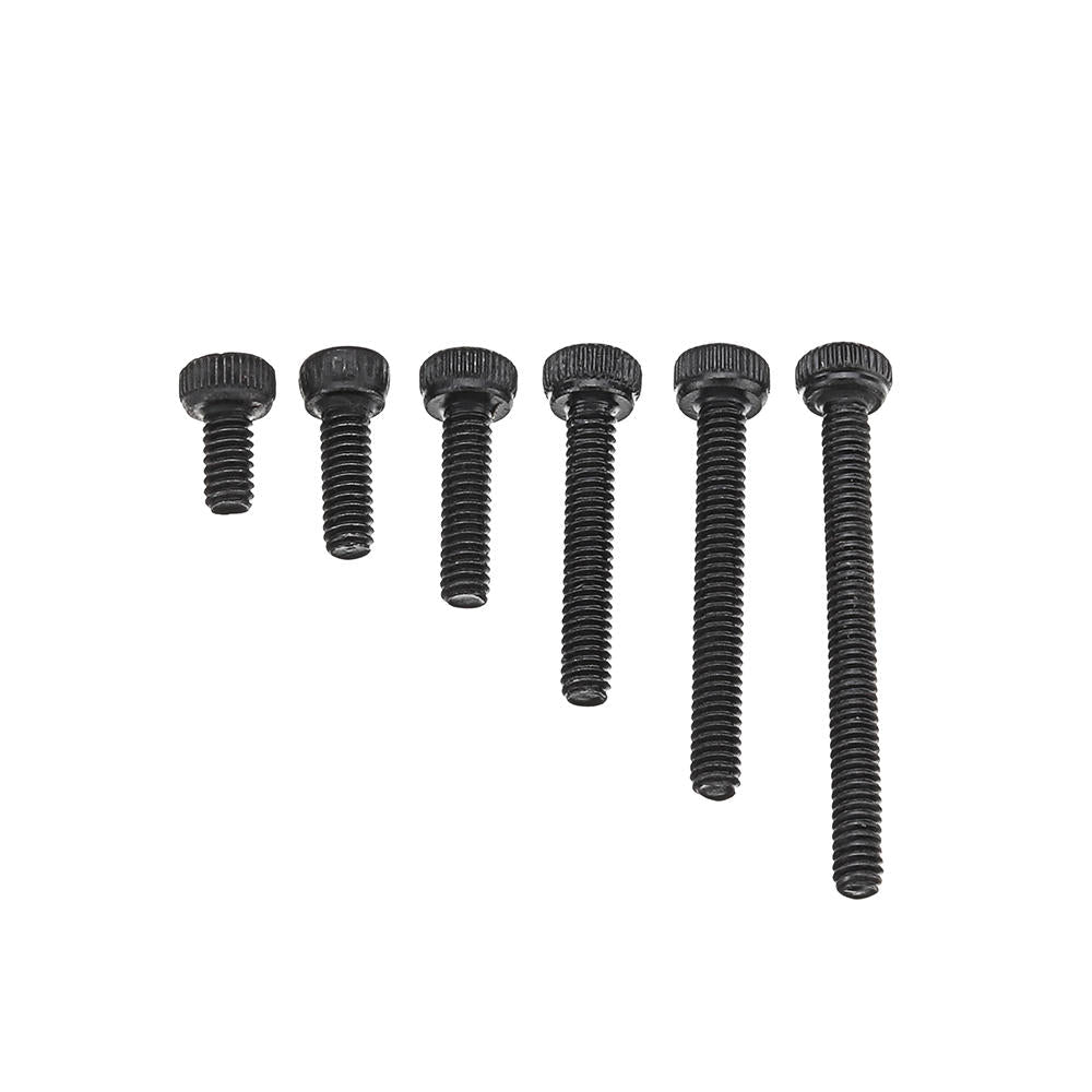 1080Pcs M2 M3 M4 Hex Socket Cap Head Screw Carbon Steel 12.9 Grade Bolt Nut Assortment Kit 4-30mm