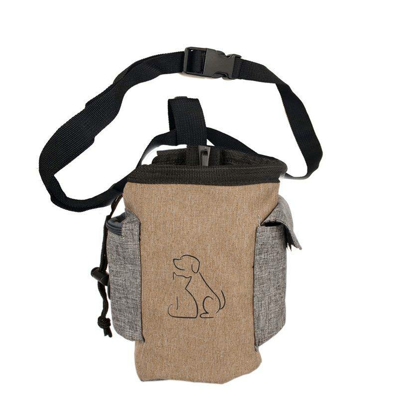 Hand Free Pet Training Pouch Reward Dog Food Bag