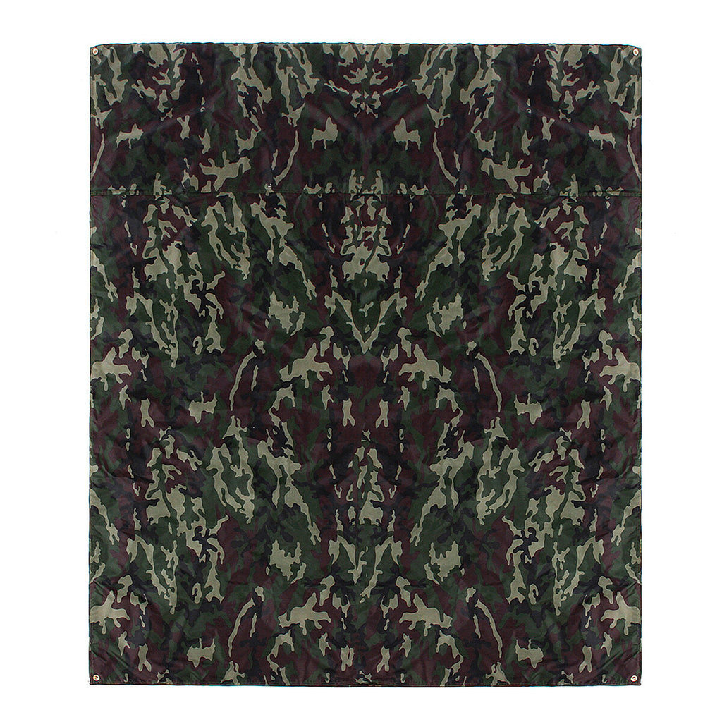 Polyester Waterproof Tent Sunshade Waterproof Camping Fishing Awning Picnic Mat Canopy Ground Nail Wind Rope