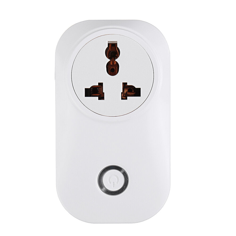 IND Standard Smart Socket Work With Amazon Alexa Voice Control WiFi Smart Socket For South Africa India 240V 10A