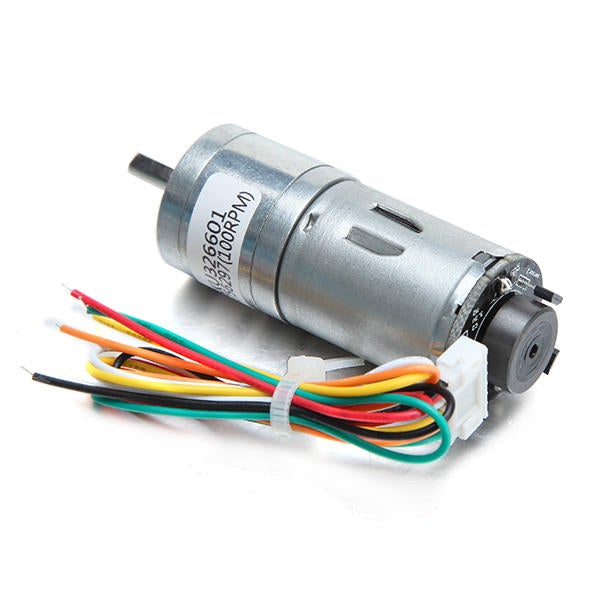DC Gear Motor 6V 100/210/300RPM Encoder Motor