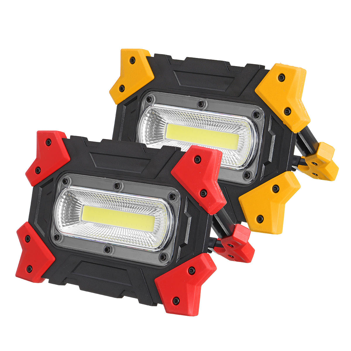 Foldable LED Work Light Portable 3 Modes Flood Lamp for Outdoor Camping Emergency