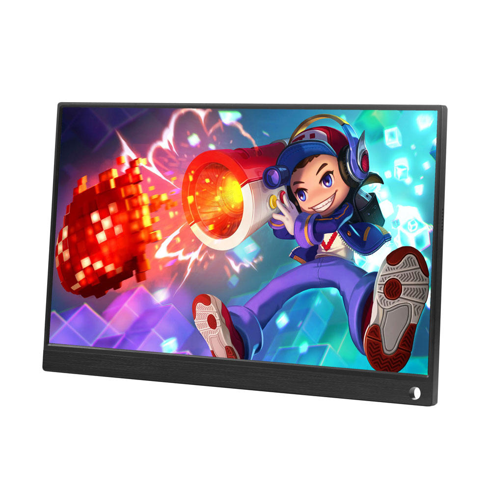 1560MF Touchable FHD 1080P 15.6 Inch Portable Computer Gaming Monitor USB C Display for Smartphone Tablet Laptop Game Consoles