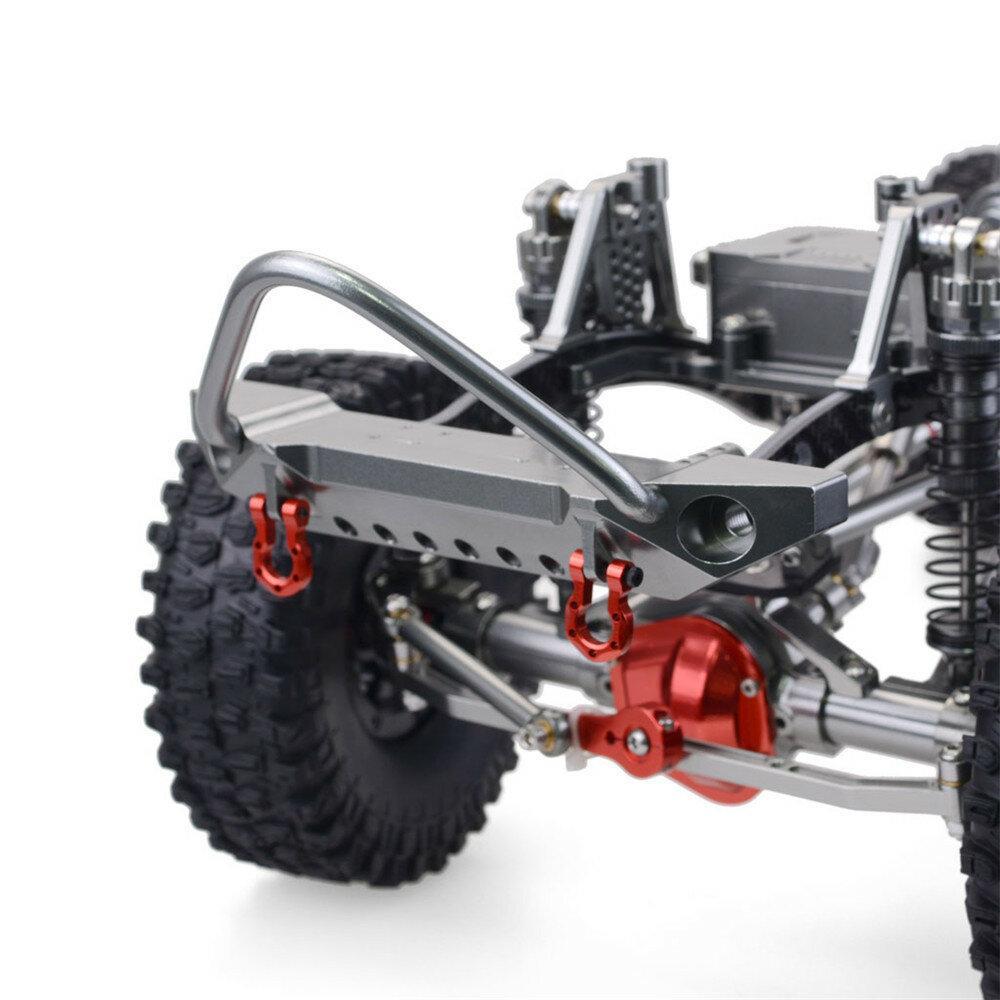 4WD CNC All Metal Carbon Fiber RC Car Frame+540 Motor+60A Waterproof ESC+M1500 Servo Straight Bridge Version
