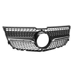 Diamond Black Front Grille Grill For Mercedes Benz