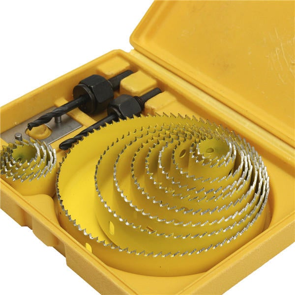 16pcs Hole Saw Cutting Set With Hex Wrench 19-127mm Kit