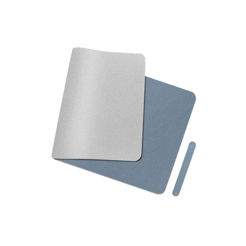PU Leather Mouse Pad Waterproof Desktop Protective Mat Double Side Keyboard & Mouse Pad for Office Home