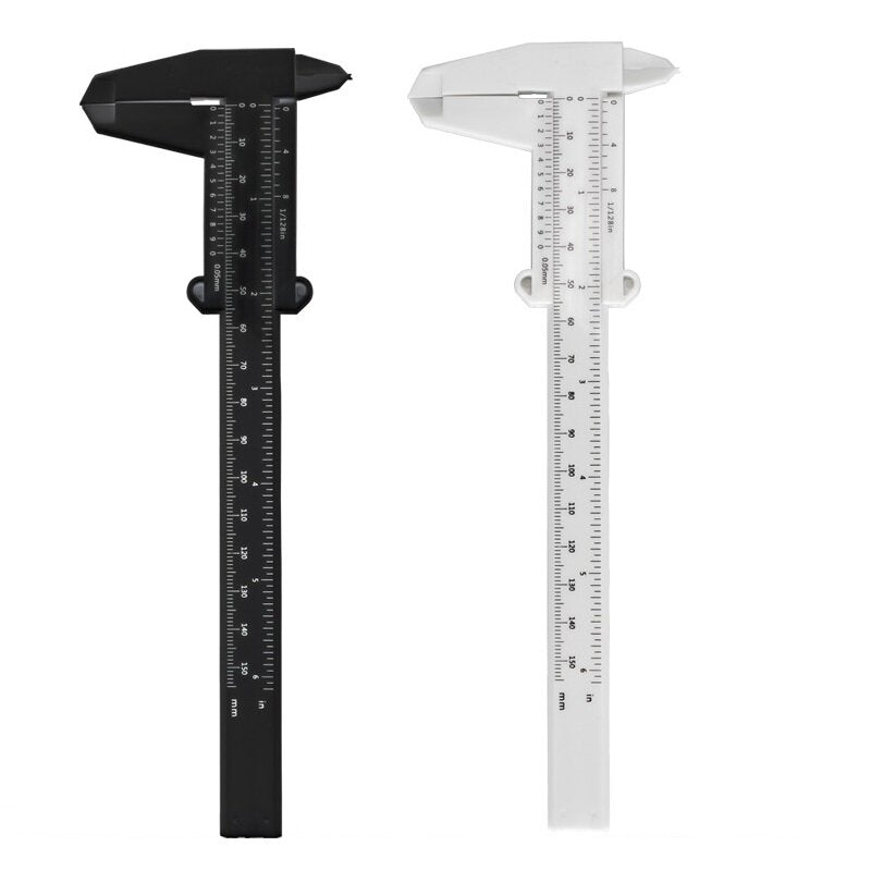 Plastic Vernier Caliper Household Mini Bracelet Jade Jewelry Measuring Ruler Tool for 3D Printing