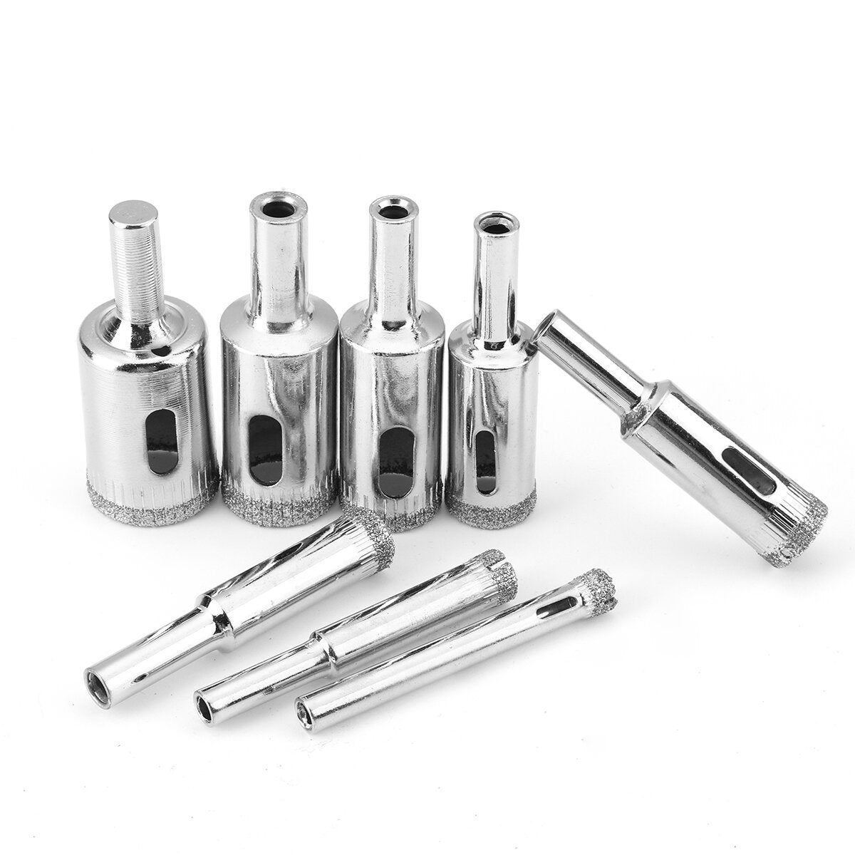 8/14/15/16/30Pcs 6mm-70mm Diamond Coated Drill Bit Set Tile Marble Glass Ceramic Hole Saw Drilling Bits For Power Tools
