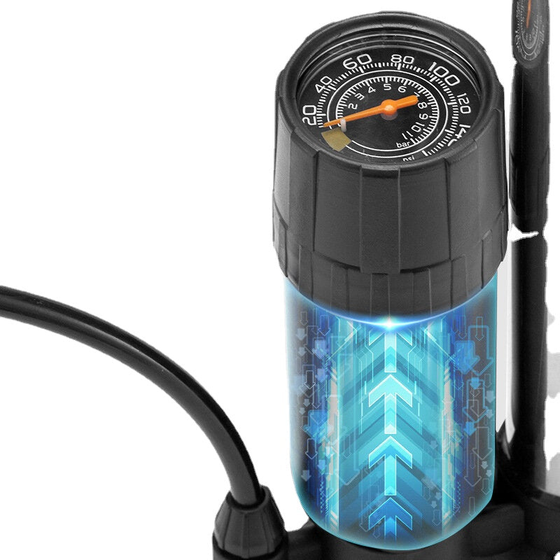 160PSI Bike Pump AV/FV Schrader Presta Valve Road MTB Bicycle Pump Outdoor Cycling