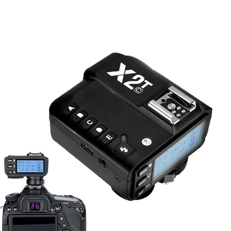 TTL HSS Transmitter Wireless Flash Trigger for Canon for Nikon for Sony for Fuji for Olympus Camera 2.4G