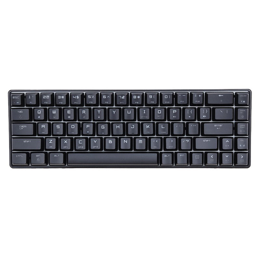 Wireless Gaming Mechanical Keyboard With 98keys RGB Backlit Triple-Mode Bluetooth 2.4G Hot Swappable Switch