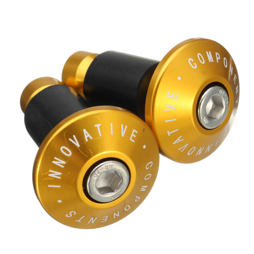 2Pcs 22mm CNC Parts Road MTB Handlebar Cap Hand Grips Bar End Plugs