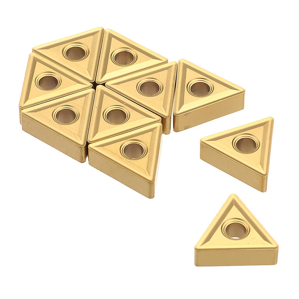 10pcs TNMG160404 MS CVD Insert Turning Tool Carbide for DTGNR/L PTFBR/L