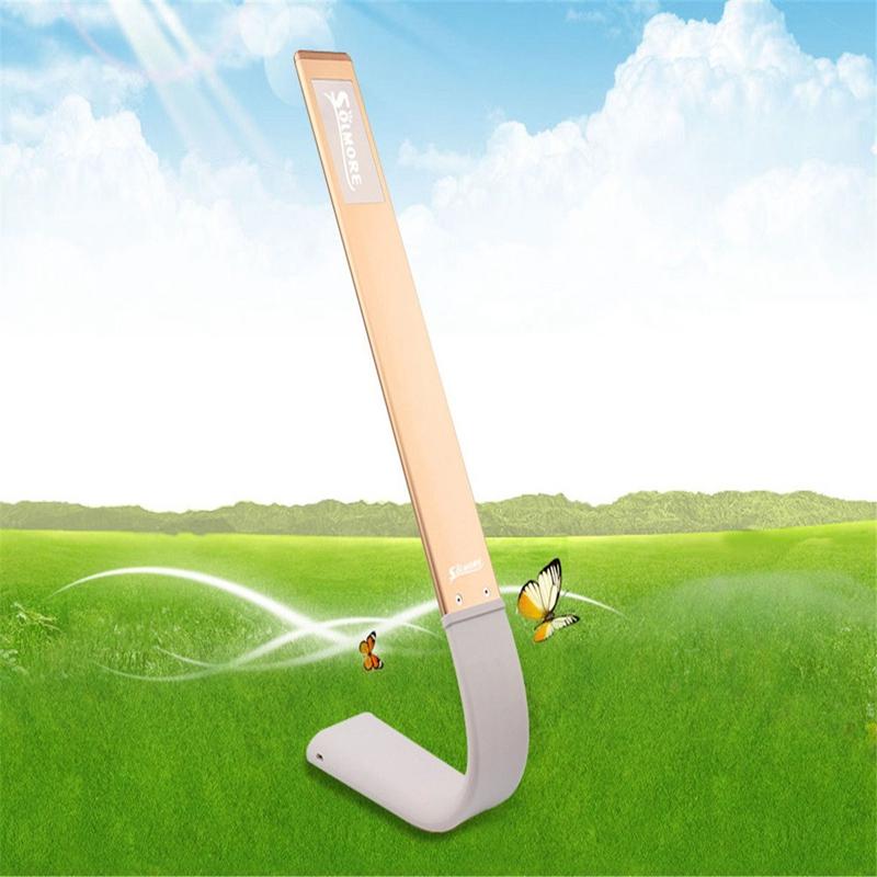Dimmable Touch Sensor Control USB Charging LED Table Light for Reading Study