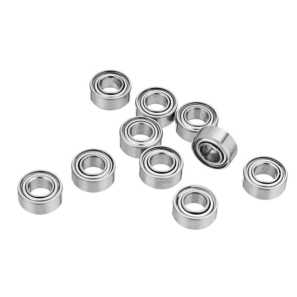 20Pcs 5x10x4mm Metal Sealed Shielded Deep Groove Ball Bearing