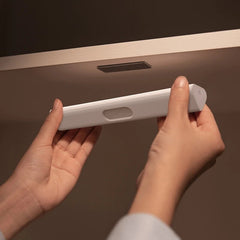 LED Induction Night Light Human Body Sensor 2 Brightness Level 8 Months Standby Time Wireless For Bedroom Closet