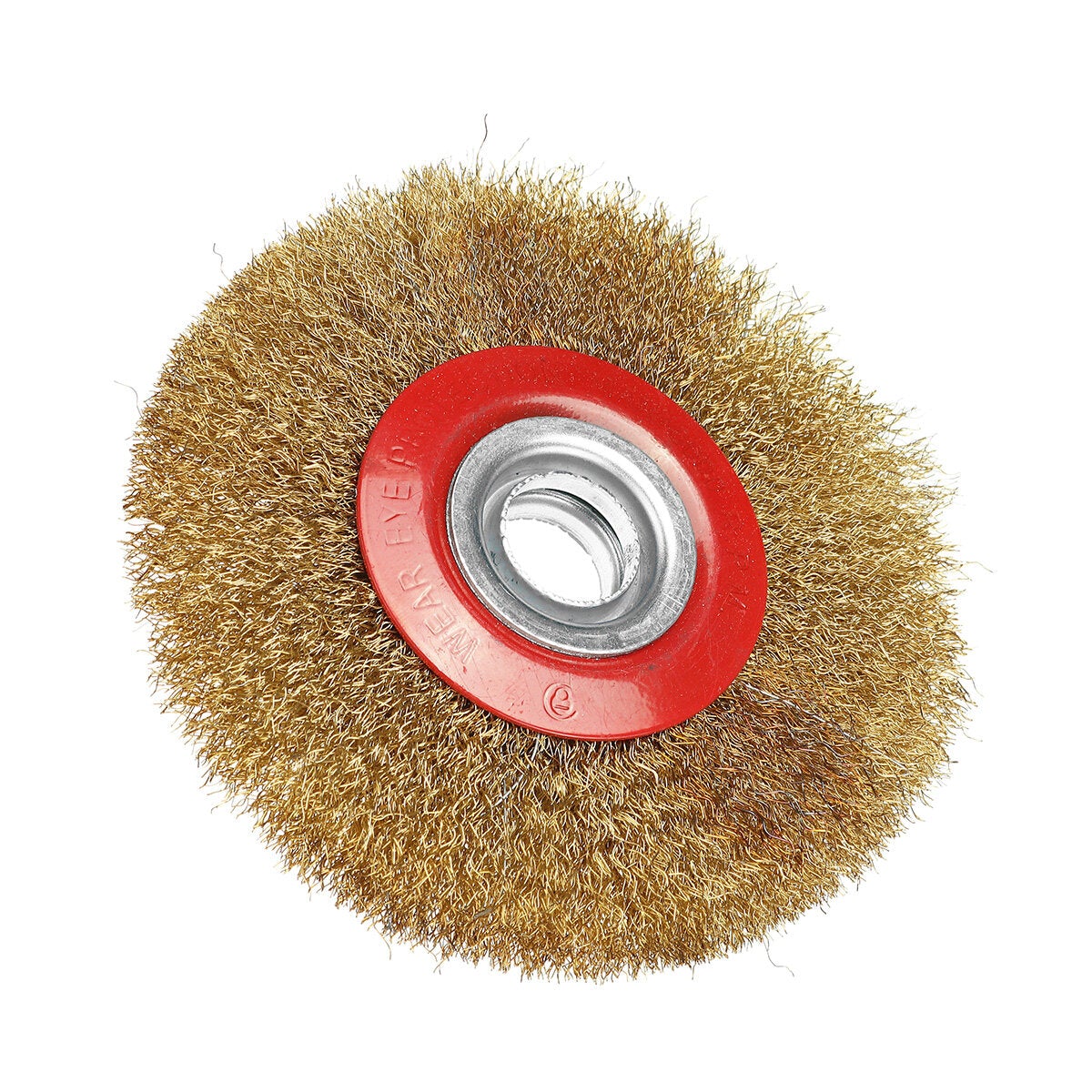4/5/6 Inch Steel Flat Wire Brush Wheel Polishing Sanding Wheel for Angle Grinder
