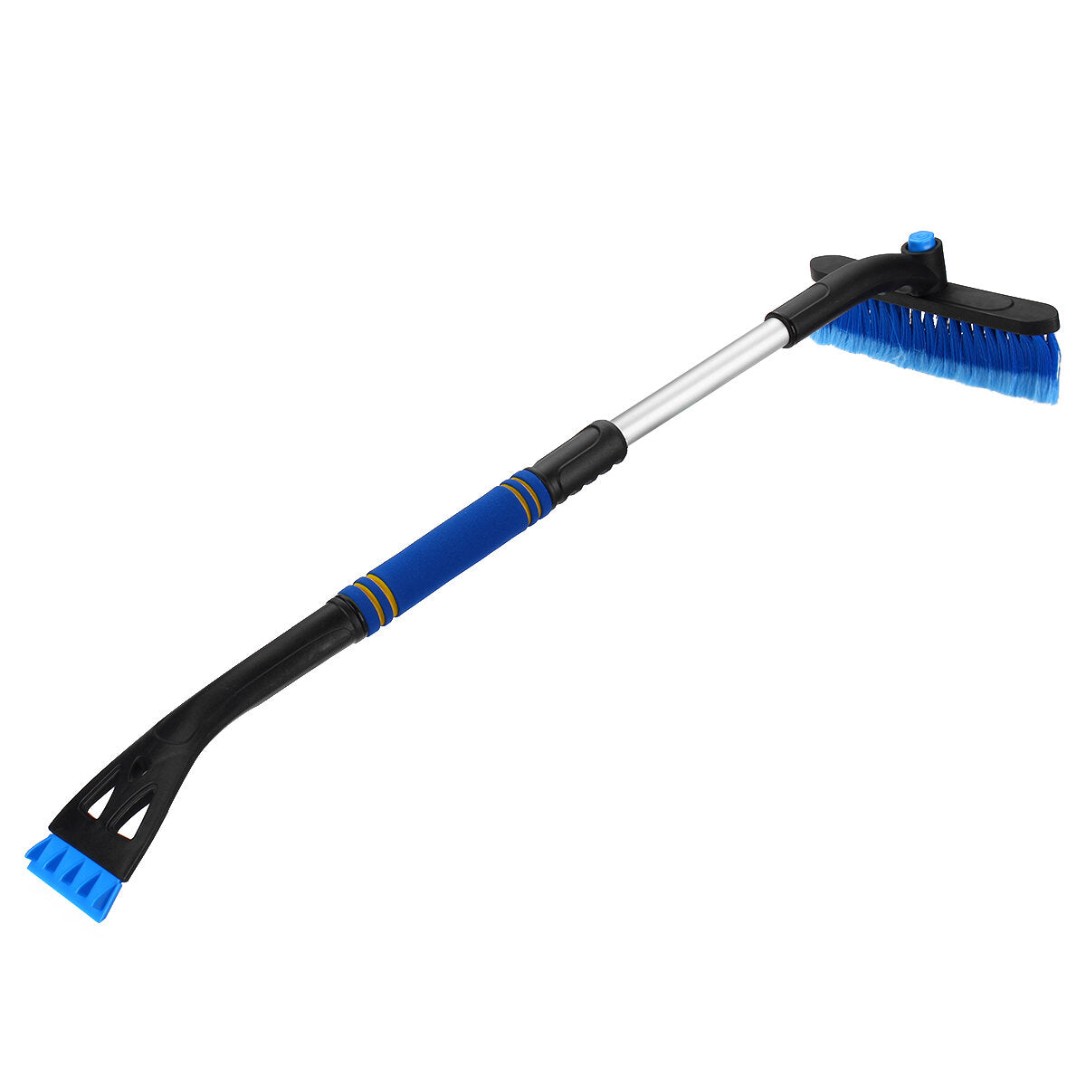 3-IN-1 Rotating Telescopic Snow Shovel Vehicle Winter Shoveling Snow Removing Brush Ice Scraper