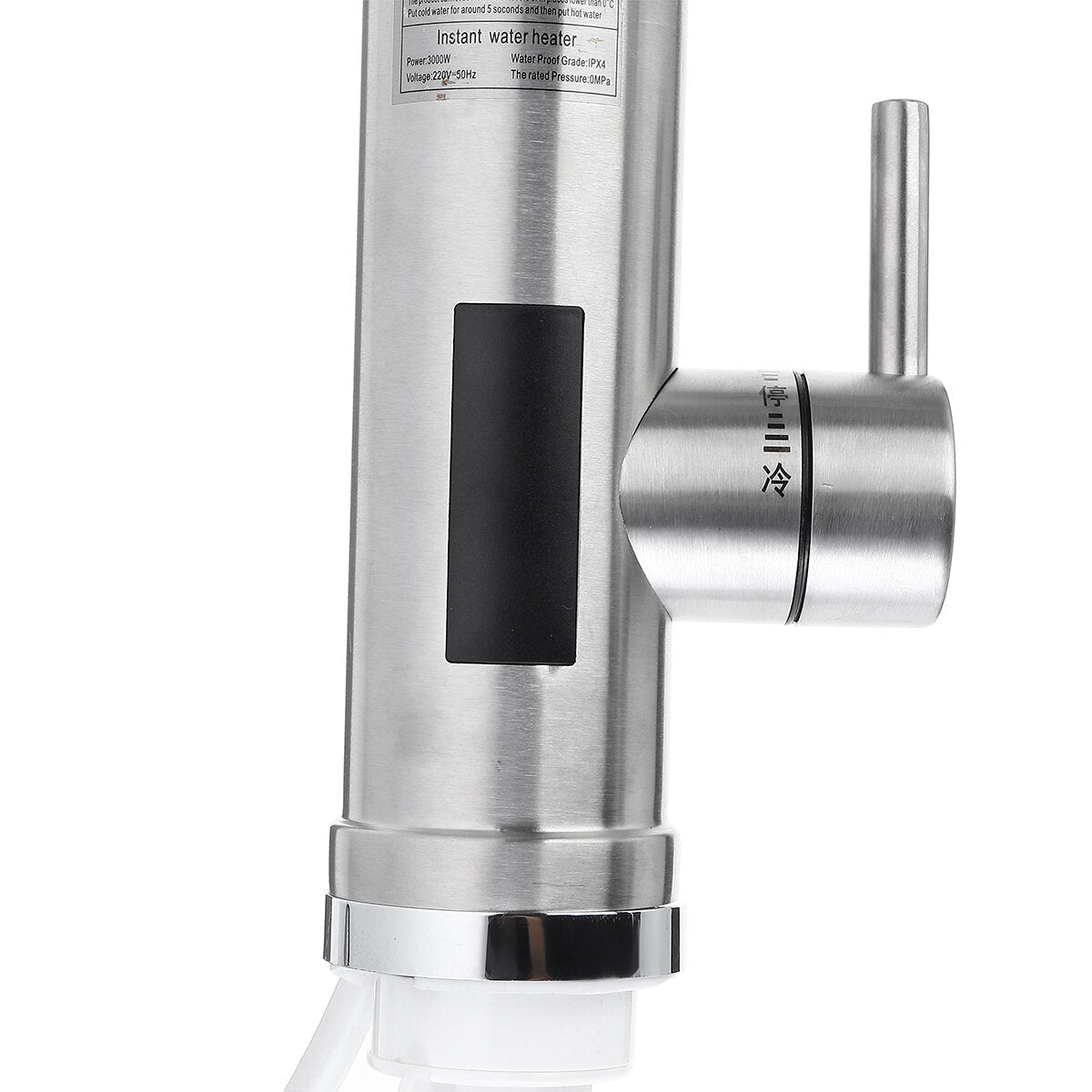 3000W 220V Electric Heater Faucet Bathroom Kitchen Heating Tap Instant Hot Water