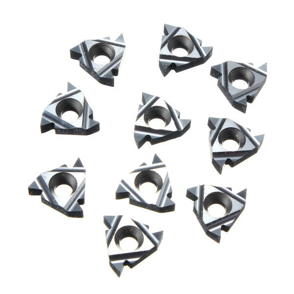 10pcs Carbide Threading Inserts Internal Turning Tool Holder Inserts