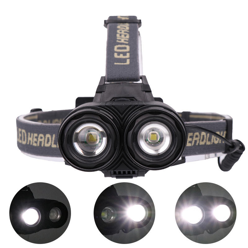 Headlamp T6 Mechanical Zoom Xiaomi Motorcycle Bike Bicycle Cycling Camping Flashlight