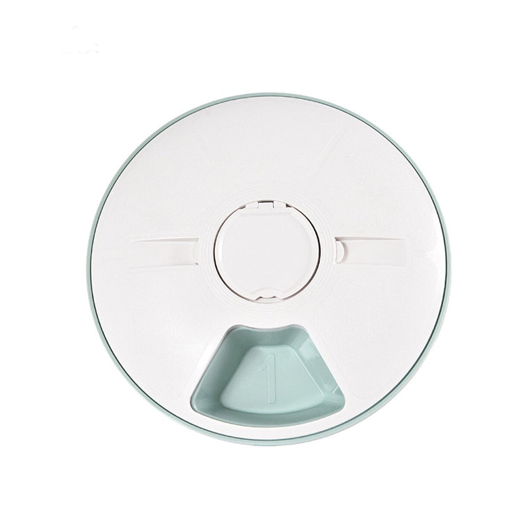 Automatic Meal Timed Pet Dog Cat Feeder Food Bowl Auto 6 Days Holiday Dispenser