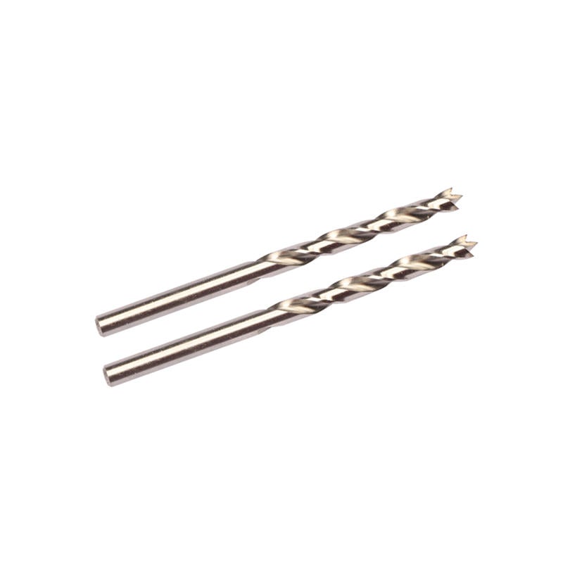 5/6/7/8/9/10mm Fully Ground High Spees Steel Brad Point Wood Drill Bit Kit Set Tool Woodworking Drilling