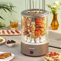 Automatic Rotating Kebab Machine 1100W Button Control 360Automatic Rotating Roast from Ecological Chain