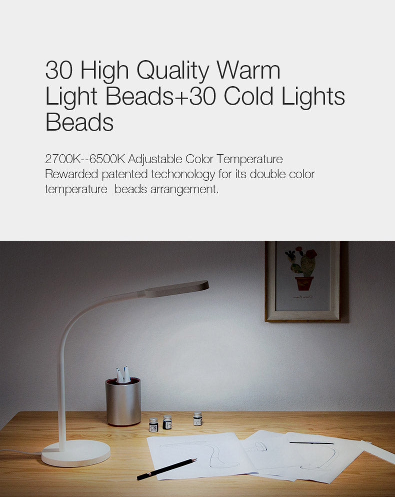 3W/ YLTD02YL 5W 60 LED Touch Dimmable Desk Lamp Smart Table Light for Home