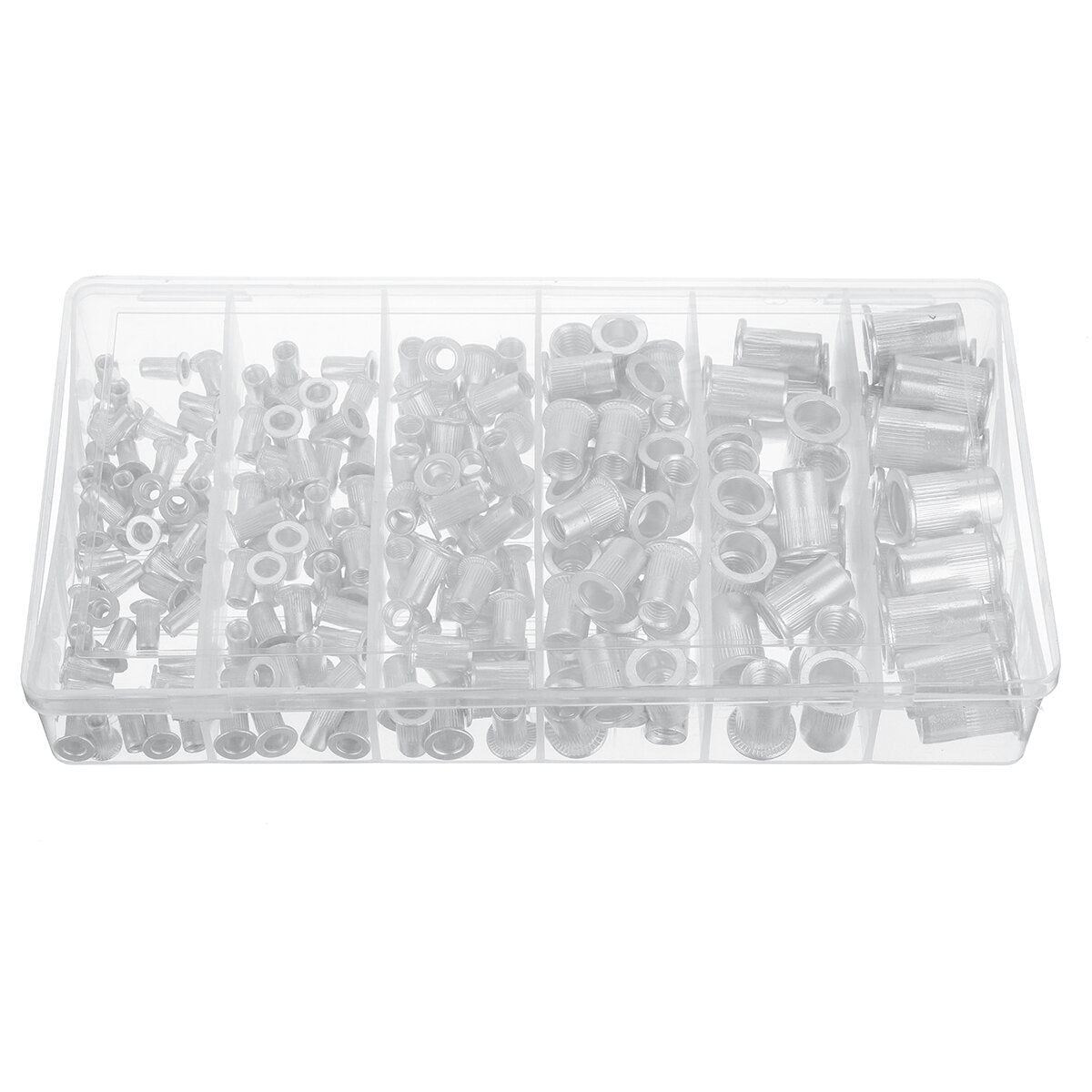 190Pcs M3-M10 Rivnut Riveter Rivet Nut Nutserts Guns Riveting Assortment Tool Kit Nutsert