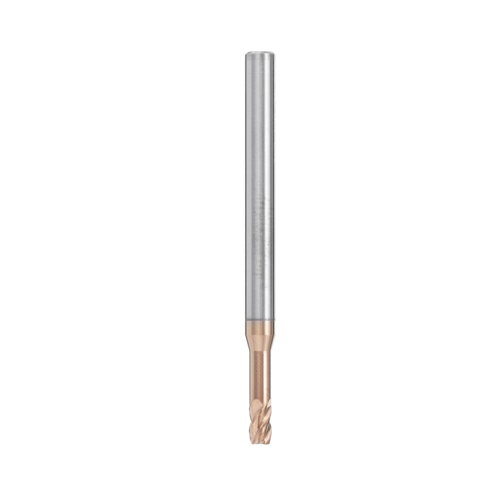 2.5/3.0mm 2 Flutes Long Neck End Mill HRC60 Deep Notch Cutter Milling Cutter