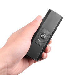 Bike Headlight USB Rechargeable Waterproof 1200mAh 3 Modes MTB Front Lamp Ultralight Flashlight