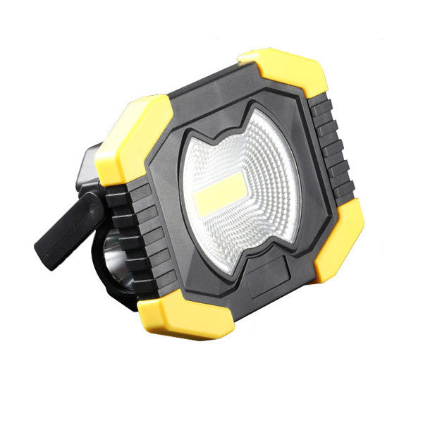 50W LED COB Lamp Solar USB Rechargeable Portable Work Floodlight IP65 Waterproof Floodlight Tent Camping Light Lantern