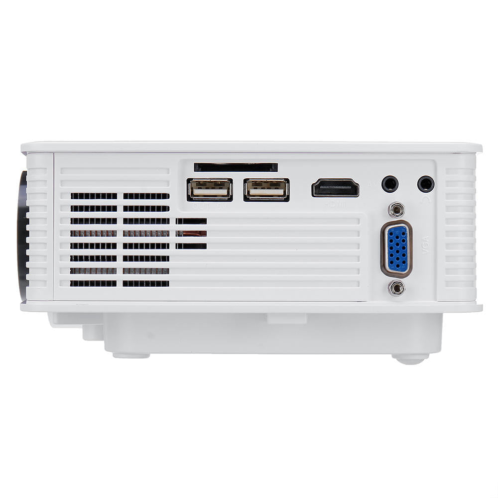 LCD Projector 800 Lumens 800x480 Pixels Multimedia HD Home Cinema USB/SD/AV