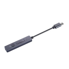 USB DAC Type-C to 3.5mm Port with Volume Control PC Decoder HD Hi-Fi Headphone Amplifier
