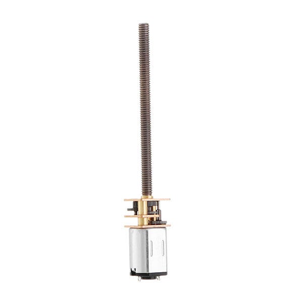 DC 6V 105rpm Gear Motor Thread Shaft Electric DC Motor