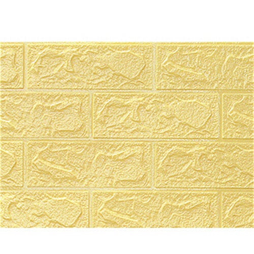 20Pcs/Set 3D Brick Wall Sticker Self-adhesive Panel Decal Waterproof PE Foam Wallpaper for TV Walls Sofa Background Decor