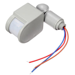 LED 110V-240V Infrared PIR Motion Sensor Detector Wall Light Switch 140Degree 12M