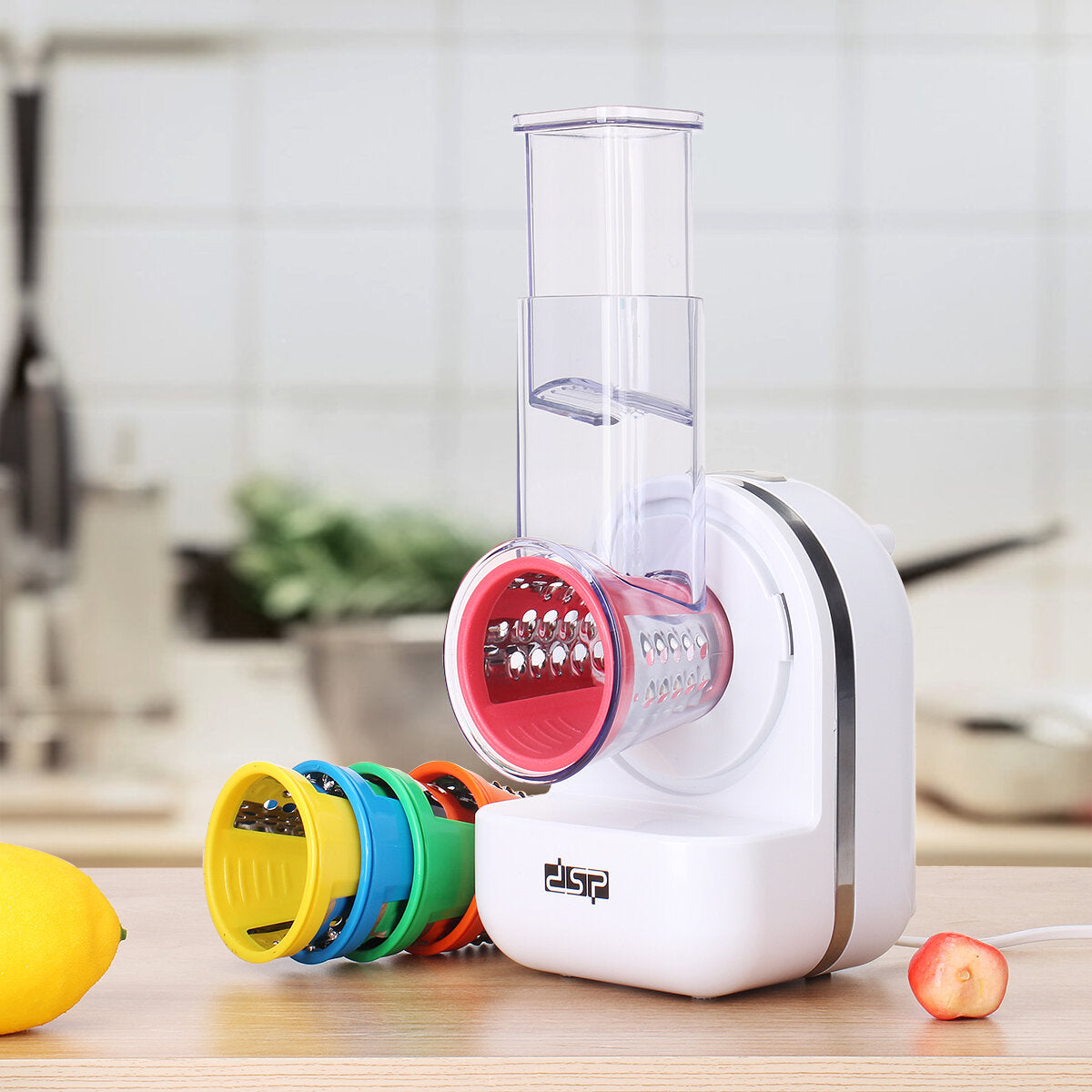 220V 3 In 1 Food Processor Blender Chopper Grinder Mixer Juicer Smoothie Maker Spice Grinder