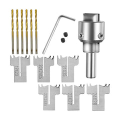16-24mm Woodworking Bead Drill Bits 10mm Shank Milling Cutter Wooden Ball Car Router Bit Tool