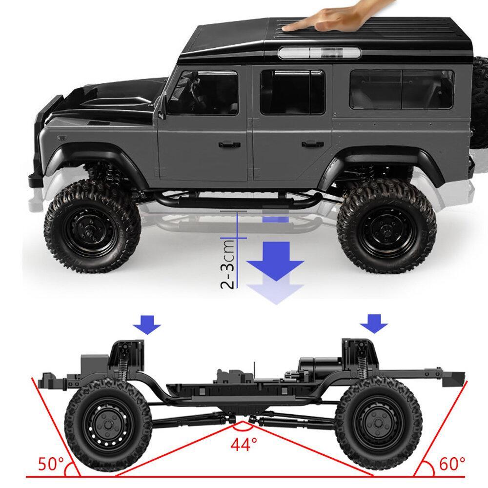 2.4G 4WD RC Car D110 Crawler Truck RC Vehicle Models